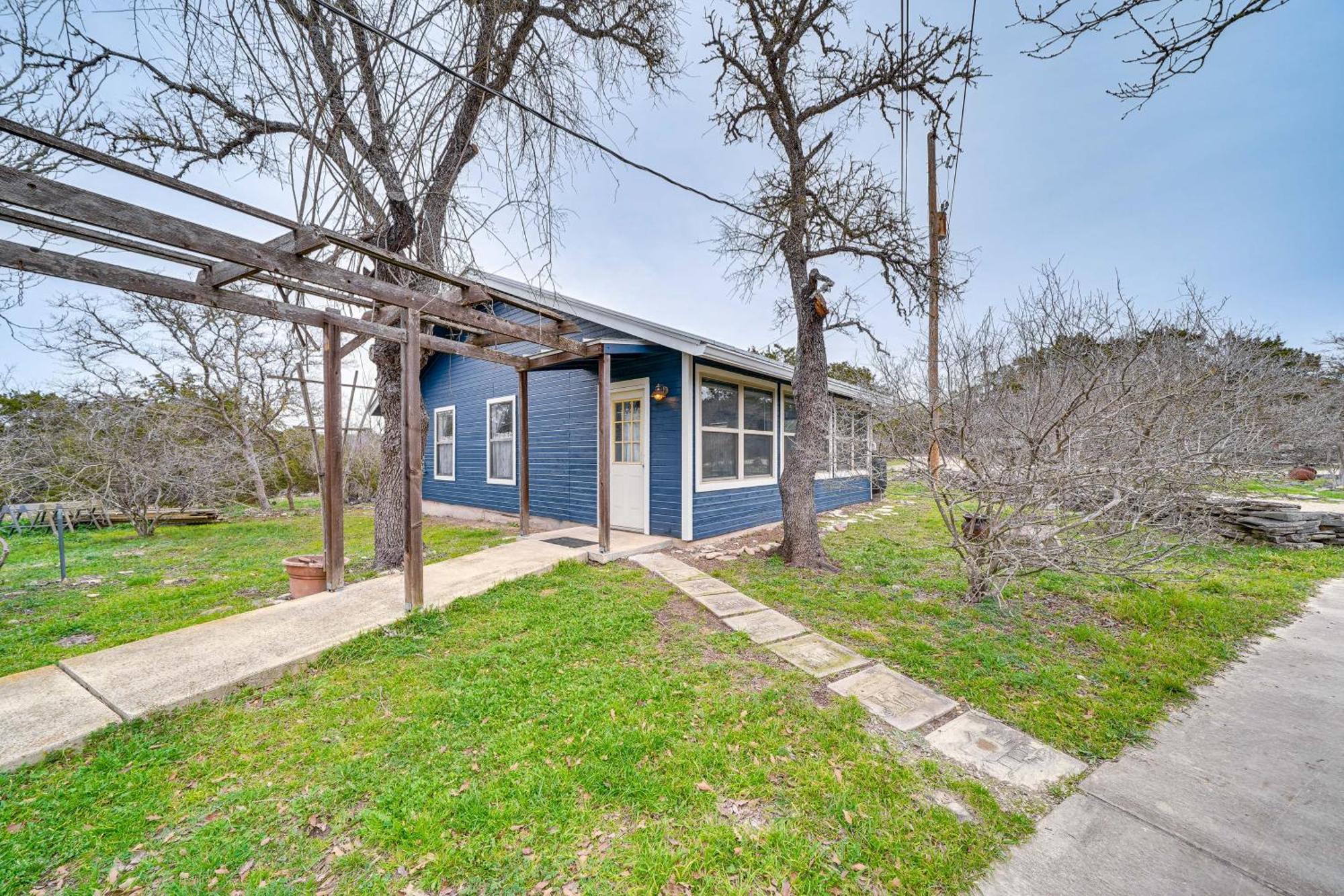 Cozy Kerrville Guest Cottage Near Guadalupe River! מראה חיצוני תמונה